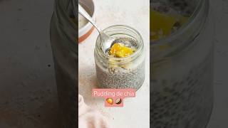 Pudding de chia mangue et coco pour le goûter ou le petitdéjeuner  Recette 🥭🥥 [upl. by Kiele626]