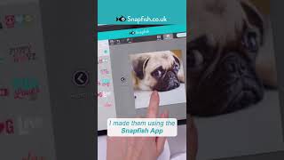 Create Photo Wall Tiles In Minutes  Snapfish App [upl. by Samantha]