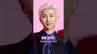 RM BTS evolution from childhood to 2024 [upl. by Aserat783]