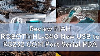 Review 【AH ROBOT】HL340 New USB to RS232 COM Port Serial PDA 9 pin DB9 Cable Adapter support Window [upl. by Meean]