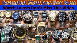 Branded Watches For Men New Stock Update  Price Updates  Bolton Market Karachi [upl. by Enovaj]