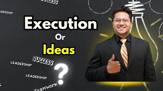 Execution Vs Ideas  Delegate operations to Your Team Free Yourself to Focus on New Business Ideas [upl. by Onimod]