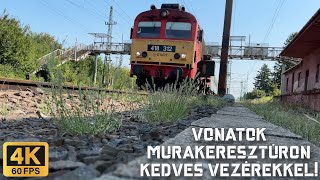 Vonatok MurakeresztuĚron Kedves VezeĚrekkel [upl. by Savill889]