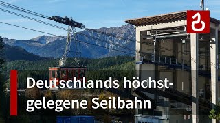 Seilbahnen an der Zugspitze EibseeseilbahnSpezial [upl. by Nwahsav]