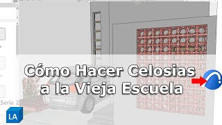 ARCHICAD Como Crear una celosia método de la vieja escuela 🧔🏻👨‍💻🧨 [upl. by Nosreh662]