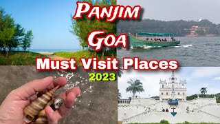 Panjim Places To Visit Goa  Virgin Merry Church Dolphin Point  Caranzalem Beach  Panjim Goa [upl. by Wolfe509]