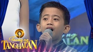 Tawag ng Tanghalan Jhon Clyd wows the madlang people once again [upl. by Anij]