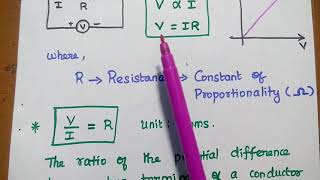 Ohms Law  Significance and Limitations [upl. by Antonina]