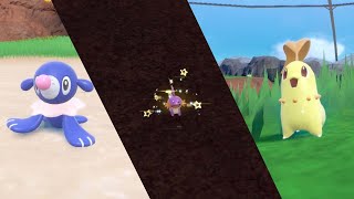 LIVE FLOYT Shiny WILD Chikorita Mudkip amp Popplio  6 More SHINY in Pokemon Violet  Evolution [upl. by Dulcle733]