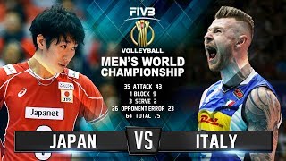 Italy vs Japan  Highlights  Mens World Championship 2018 [upl. by Navy688]