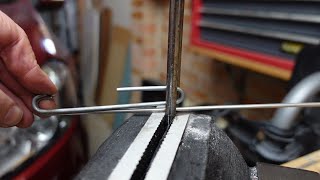 How To Bend Stainless Steel Rod [upl. by Lokcin580]