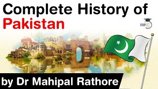 Complete History of Pakistan in One Video Pakistans History Explained by StudyIQ IAS [upl. by Eibot]