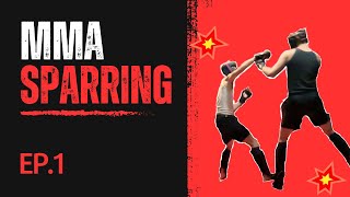 MMA Sparring Ep1 [upl. by Atiniuq148]