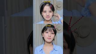 EPIC KPOP Hairstyle Hack for Asian Slim Face hairstyle hairstylegirl asianhairstyle [upl. by Ernaline492]