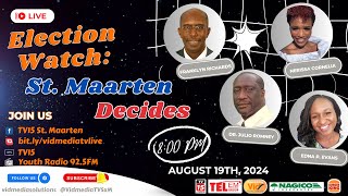 Election Watch St Maarten Decides  2024 Parliamentary SNAP Election  20240819 [upl. by Vince552]