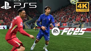 FC 25 GAMEPLAY  LIVERPOOL vs CHELSEA  Premier League 2425 Full Match  REALISTIC CAMERA  PS5TM [upl. by Rebmetpes]