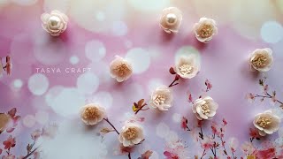 Organza Flower Tutorial 2021 [upl. by Drexler]