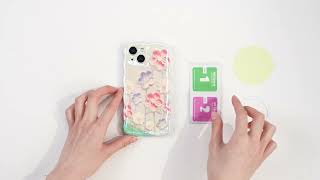 How to install the magnetic ring on phone case [upl. by Massarelli]