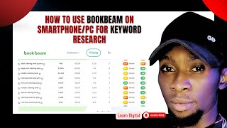 How to GET Profitable Keyword with BookBEAM  AMAZON Kdp Keyword Research full tutorial [upl. by Newsom385]