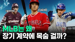 MLB에서 장기 FA계약이 많이 일어나고 여기에 목숨을 거는 이유 [upl. by Gautious]