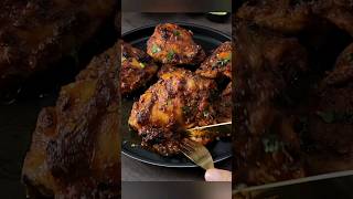 Crispy Oven Baked Chicken Thighs in 30 Minutes  Best Chicken Dinner Recipe Ideas [upl. by Maxey]