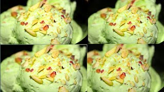 Pista Elachi Ice CreamHomemade pista Elachi Ice cream recipeHomemade ice cream [upl. by Corney]