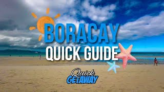 BORACAY Island Philippines  QUICK GUIDE 2024 [upl. by Ikcir]