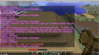 Minecraft WorldEdit Inset Commandmp4 [upl. by Kluge]