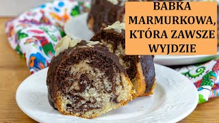 Babka marmurkowa którą przygotujesz w 10 minut Gotowanie Po Mojemu [upl. by Emolas]