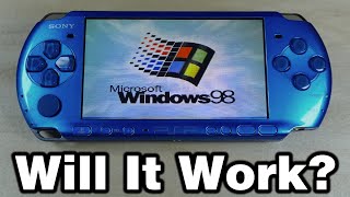 Can You Install WINDOWS On The PSP [upl. by Emelina]