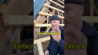 Vertrau mir Zollstocktrick für die Baustelle handwerk tricks shorts tips howto [upl. by Neit520]