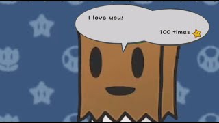 PaperBag says quotI love youquot over 100 times [upl. by Emily]