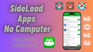 How to Sideload apps Without Computer  Full Guide 2023 [upl. by Lena]