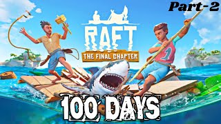 I SPENT 100 DAYS IN RAFT AND HERES WHAT HAPPENED Part 2 [upl. by Aural]