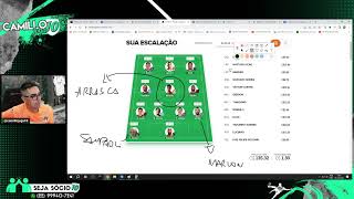 LIVE CARTOLA FC 13  TEM SG CONFIÁVEL [upl. by Gefen]