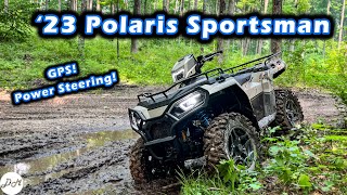 2023 Polaris Sportsman 570 Ride Command ATV – DM Ride and Review [upl. by Doownel]