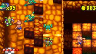 Froggers Adventures Temple of the Frog GBA music Goblin Caverns 2 HD [upl. by Rocco]