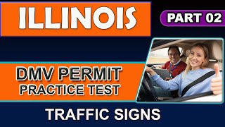 ILLINOIS DMV Permit Practice Test 2024  Secret Tips PART 2 [upl. by Malinin]