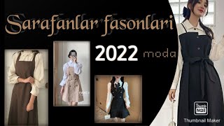 Zamonaviy sarafanlar fasonlari 20222023 backtoschool fasonlar [upl. by Gibrian179]