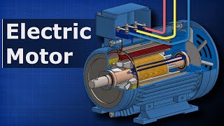 How Electric Motors Work  3 phase AC induction motors ac motor [upl. by Henriette]