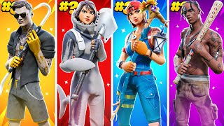 40 SWEATIEST Skin Combos In Fortnite [upl. by Hokanson332]