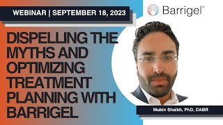 Barrigel Webinar Barrigel on CT  Optimizing Treatment Planning for prostatecancer menshealth [upl. by Akenet597]