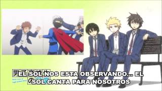 Danshi Koukousei No Nichijou ending Fandub Latino [upl. by Akenor]