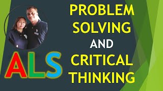 ALS REVIEWER 2020 ❤️❤️❤️ III PROBLEM SOLVING AND CRITICAL THINKING III THIS IS PRACTICE TEST ONLY [upl. by Isolt]