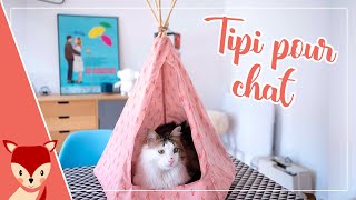 DIY Tipi pour chat [upl. by Stepha]