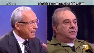 VAURO vs OSVALDO NAPOLI  ACCESA DISCUSSIONE SULLO SPESSORE POLITICO DI GIULIANO AMATO [upl. by Yssim]