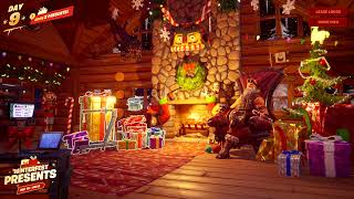 FORTNITE WINTERFEST 2021 Christmas Lounge Music 1 Hour [upl. by Rangel]