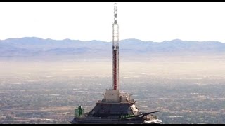 Insane Free Fall quotBIG SHOTquot POV 1081 FEET Stratosphere Las Vegas [upl. by Eelibuj]