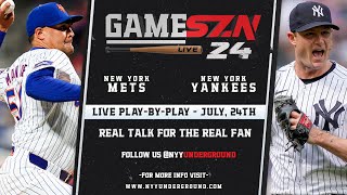 GameSZN Live New York Mets  New York Yankees  Manaea vs Cole  0724 [upl. by Izy184]