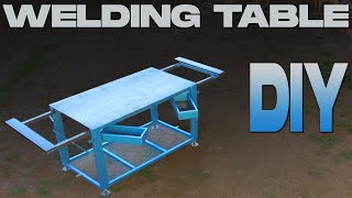 DIY Welding Table Easy welds Homemade [upl. by Eltsirk]